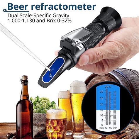 refractometer dual scale youtube|Dual Scale Brix Refractometer .